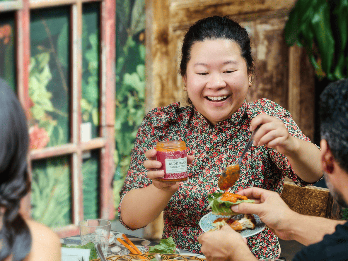 Viet Anh Nguyen, Founder of Rude Mama Hot Sauce. 