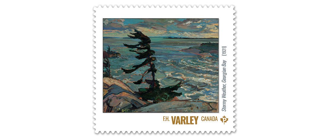 Stormy Weather, Georgian Bay (1921), F.H. Varley