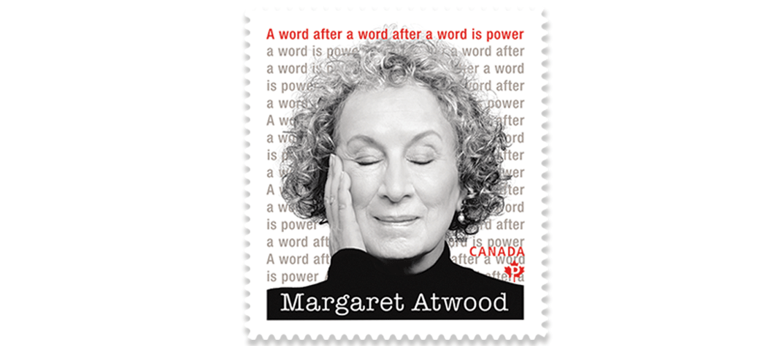 Stamp pays tribute to Margaret Atwood